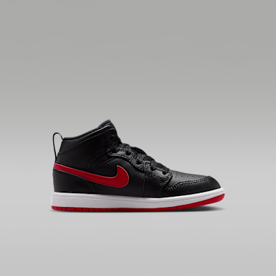 レビュー：ジョーダン 1 MID リトルキッズシューズ。Nike.com